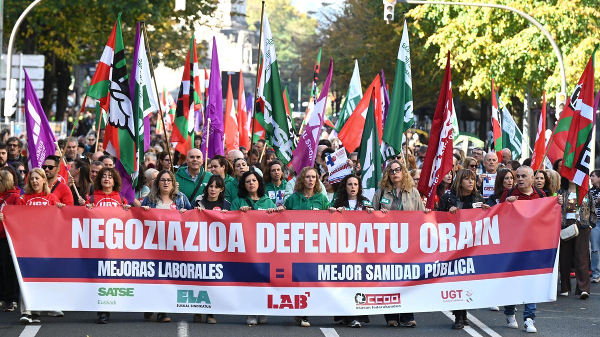 Huelga en Osakidetza para buscar mejoras "para toda la plantilla" después de casi dos décadas sin convenio