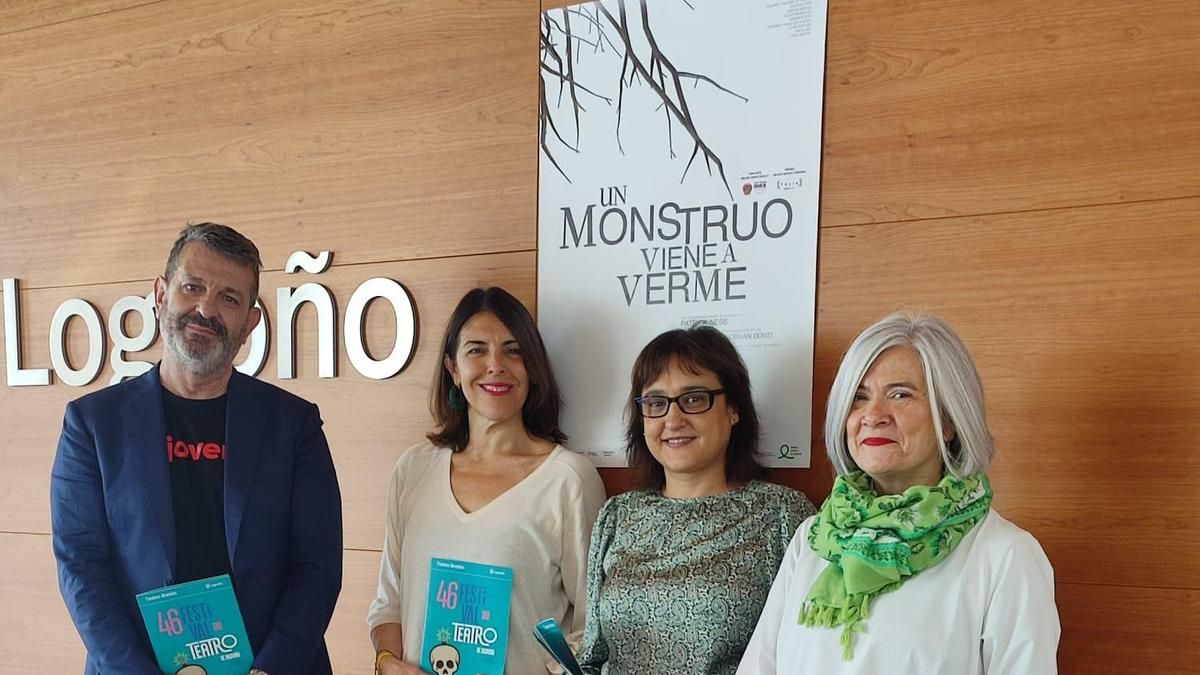 Presentación de la representación teatral de 'Un monstruo viene a verme'