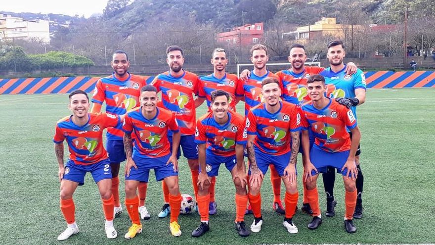 El San Mateo y Las Palmas C se acercan al San Fernando antes de la paralización del subgrupo de Las Palmas