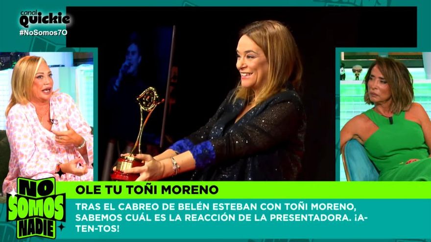 Belén Esteban, tras el silencio de Toñi Moreno a su advertencia: "Ya no quiero quedar con nadie, estoy muy cansada"