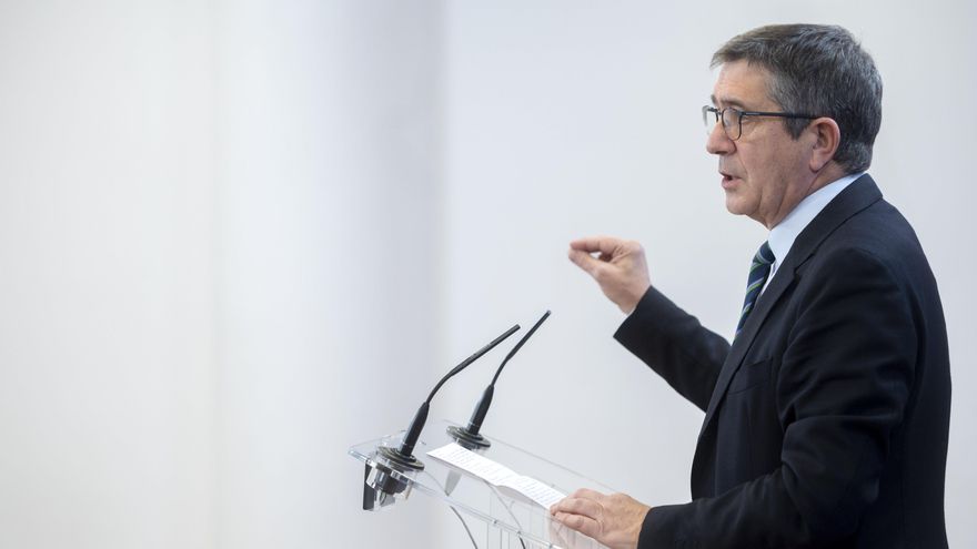 El portavoz del PSOE en el Congreso, Patxi López.