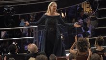 Meryl Streep en los Oscar celebrados en febrero de 2017