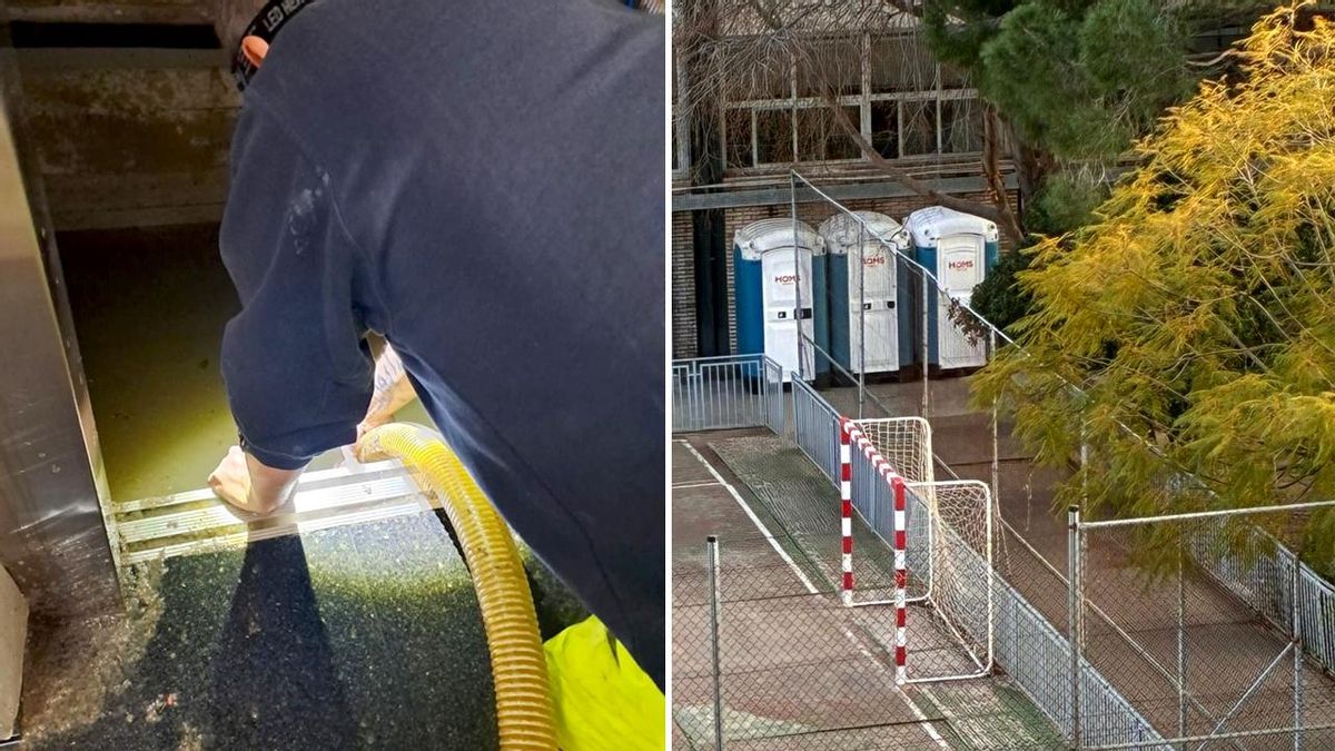 Dos semanas sin agua en un instituto de Barcelona por unas inundaciones fecales: "Merecemos instalaciones dignas"