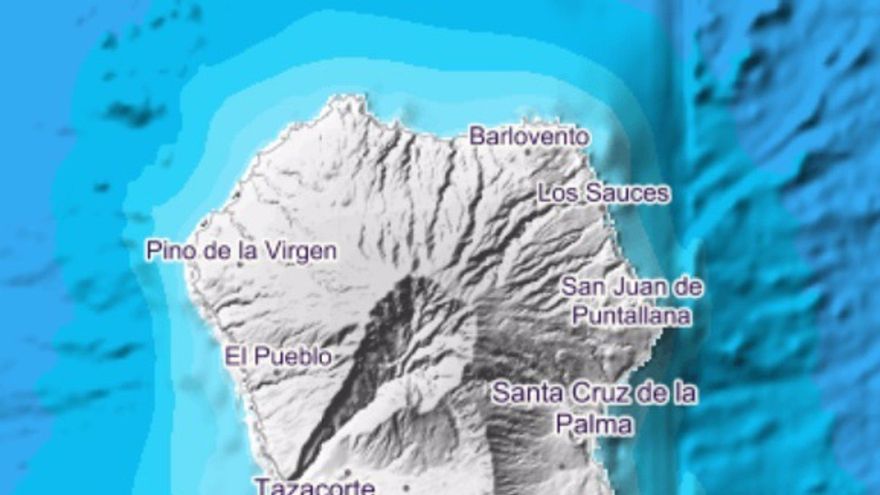 La tendencia de los sismos en La Palma sigue a la baja, con once durante la noche