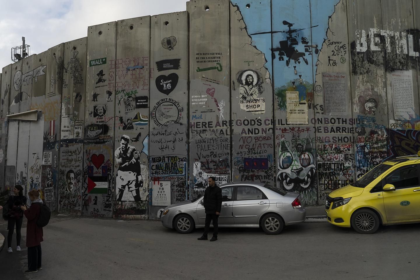 La Barrera israelí de Cisjordania es conocida como 'el muro' y está construida por el Gobierno de Israel. | JOAQUÍN GÓMEZ SASTRE