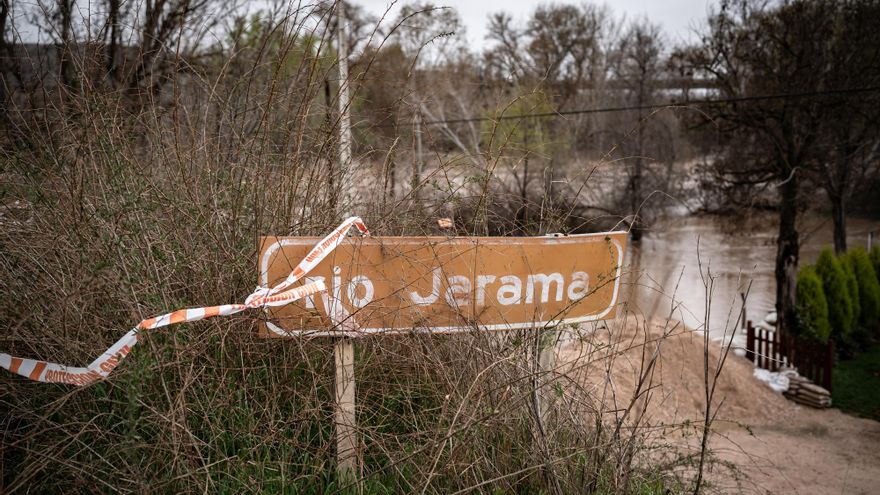 Imagen de archivo del río Jarama a su paso por Mejorada del Campo, en el Puente de Hierro-