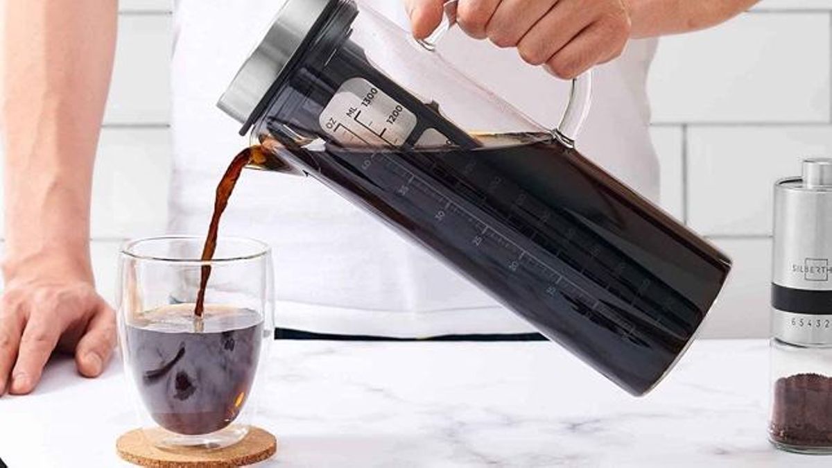 Cafetera infusor cold brew para las tardes de verano