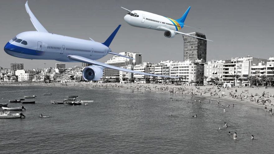 Los aviones se convierten en el gran reto del turismo canario en la era de la sostenibilidad