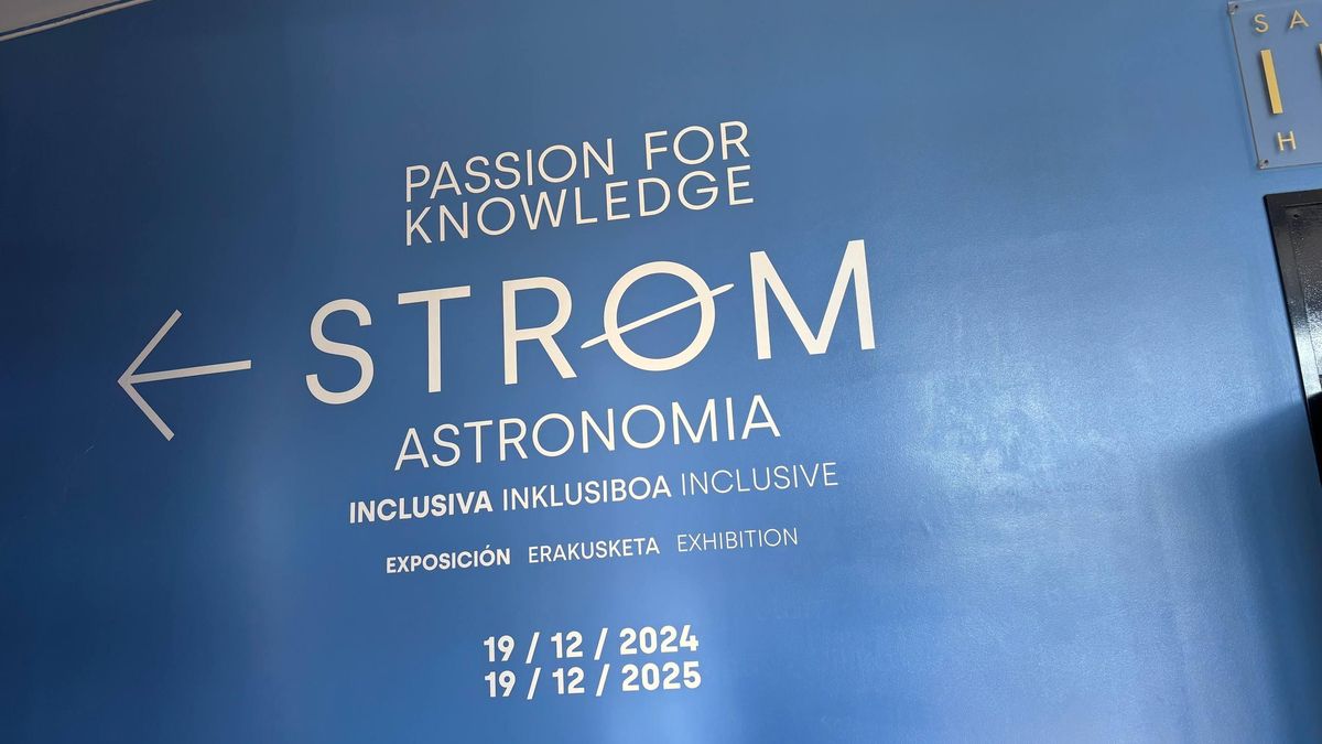 Entrada del Planetario de Pamplona.