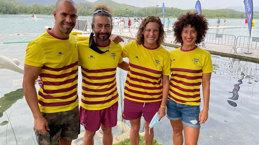 Elena Quintanilla, campeona de España de Aguas Abiertas en Máster +55