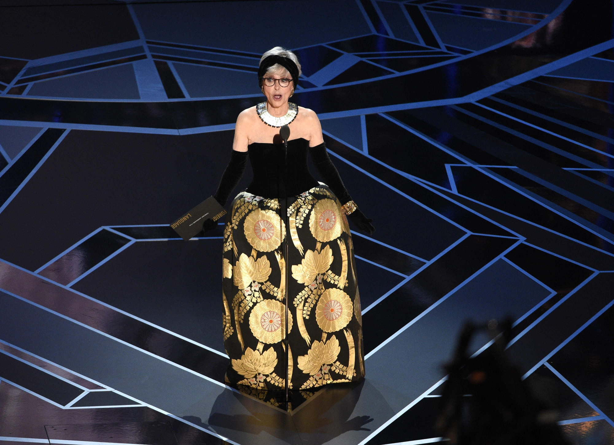 Rita Moreno en los Oscar 2018