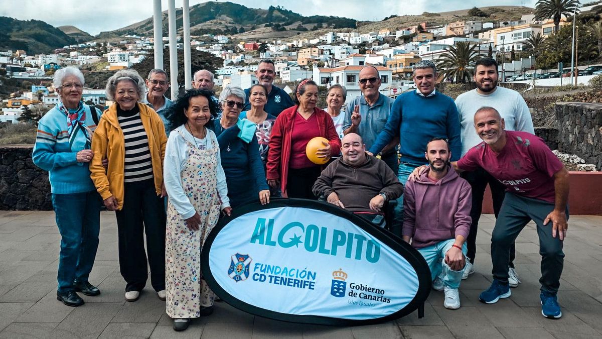 La Fundación CD Tenerife concluye la primera ronda de visitas para promover el proyecto ‘AlGolpito’