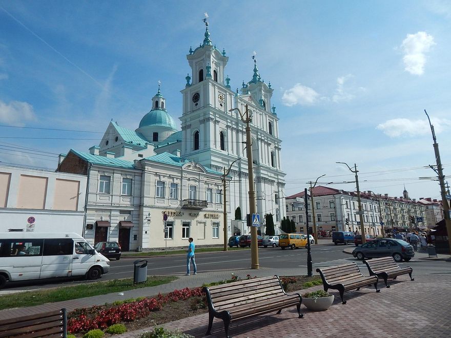 Casco histórico de Grodno.