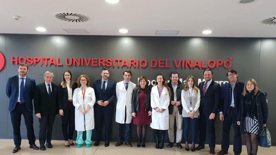 Isabel Bonig ha visitado el Hospital del Vinalopó, de gestión privada