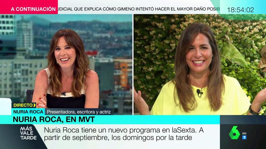 Nuria Roca, a Mamen Mendizábal tras la sucesión de cambios en laSexta: "¡Tú no sabes la que has liado!"