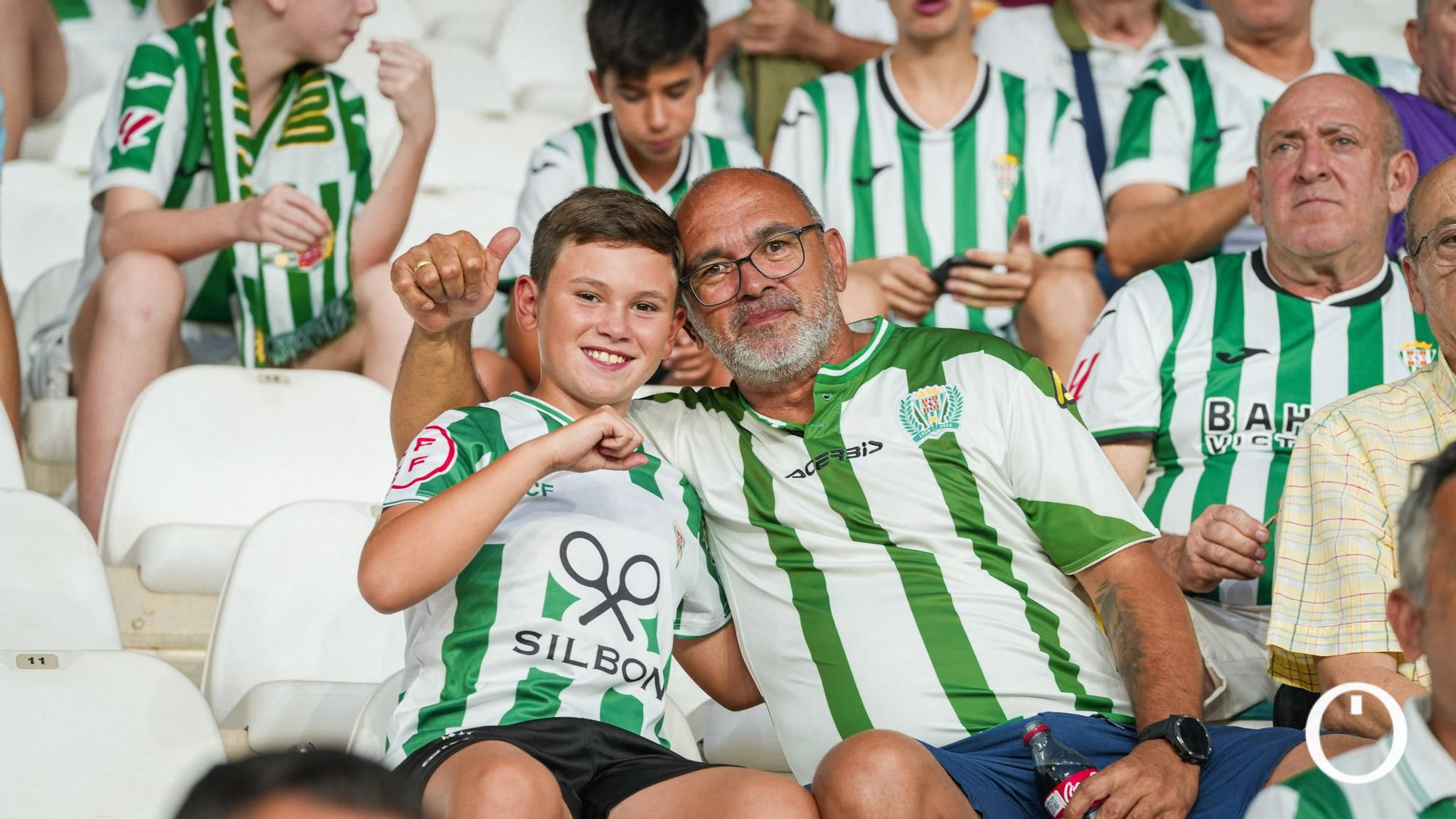 Grada Blanquiverde Córdoba CF - UD Las Palmas