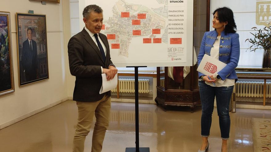 Estas son las zonas de Logroño en las que se construirán las 136 viviendas de protección oficial