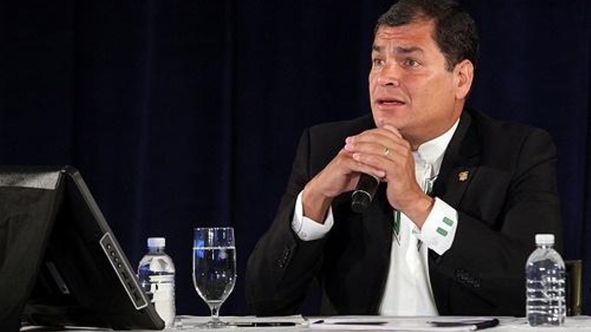 Correa critica el sistema de desahucios en España y advierte que luchará para "revertir la situación"