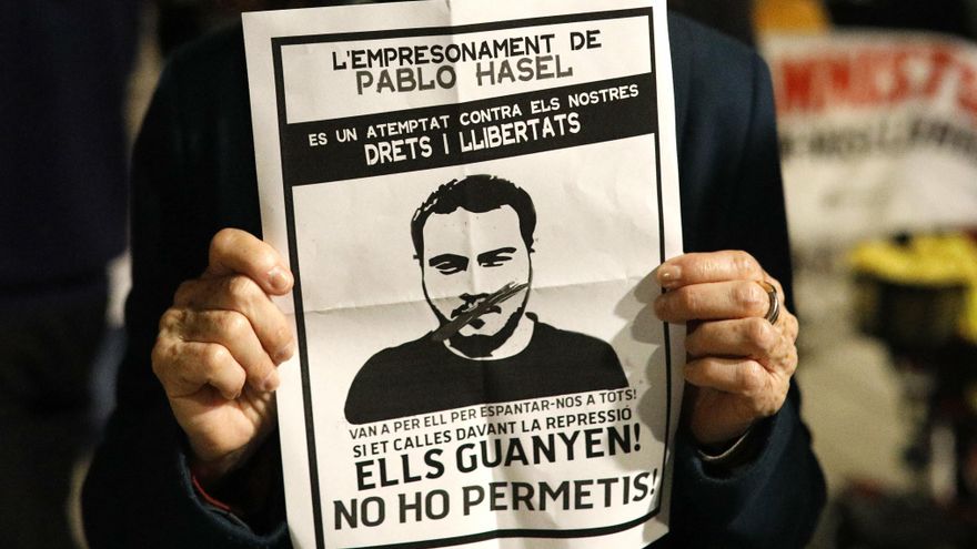 A la cárcel por tuits y canciones: el caso Pablo Hasel reabre el debate sobre la libertad de expresión en España