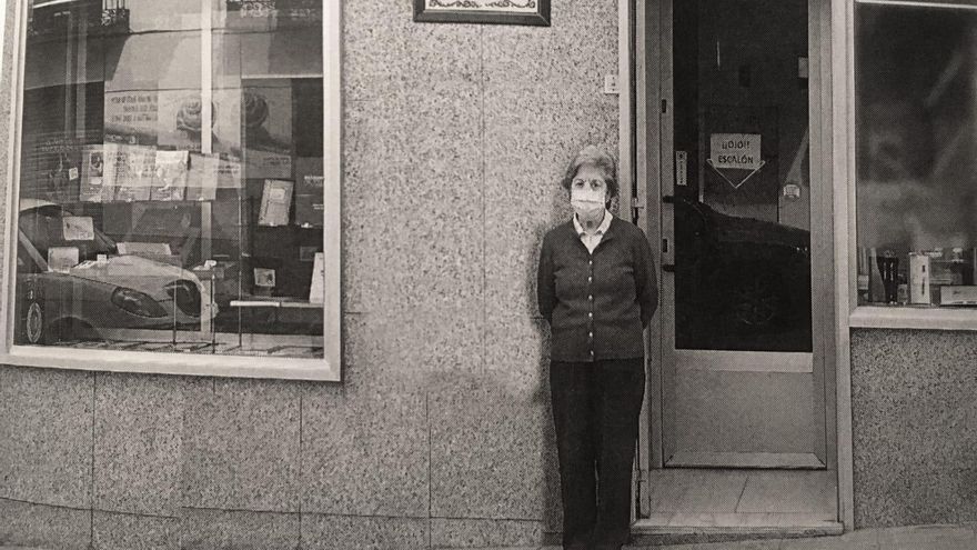 Librería La Alcarreña en 2020, en una de las páginas del libro