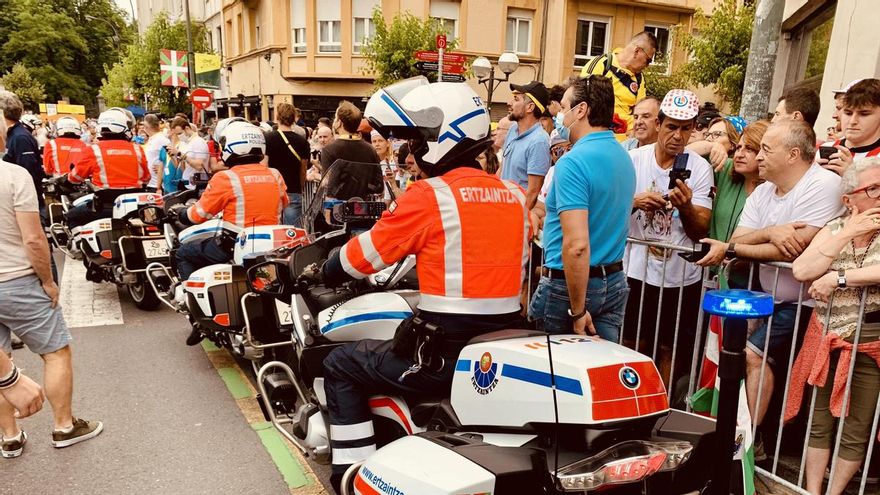 Otra investigación de Asuntos Internos analizará posibles bajas injustificadas entre ertzainas durante el Tour de Francia