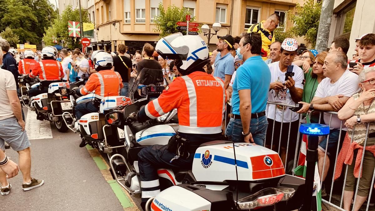 Otra investigación de Asuntos Internos analizará posibles bajas injustificadas entre ertzainas durante el Tour de Francia