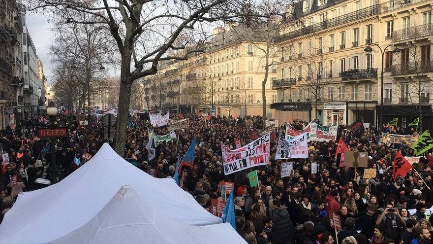 El PIB de Francia bajó un 0,1% en el cuarto trimestre lastrado por las huelgas