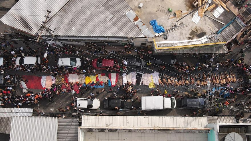 "Fue una masacre, no una operación policial": conmoción en Río de Janeiro por la brutal redada con más de 130 muertos