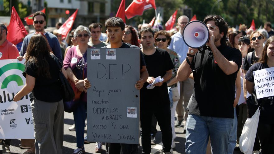 La manifestación del Primero de Mayo en Córdoba, en imágenes