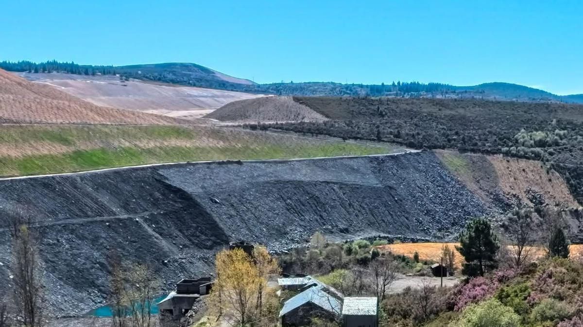 La Gran Corta de Fabero, esta pasada Semana Santa.