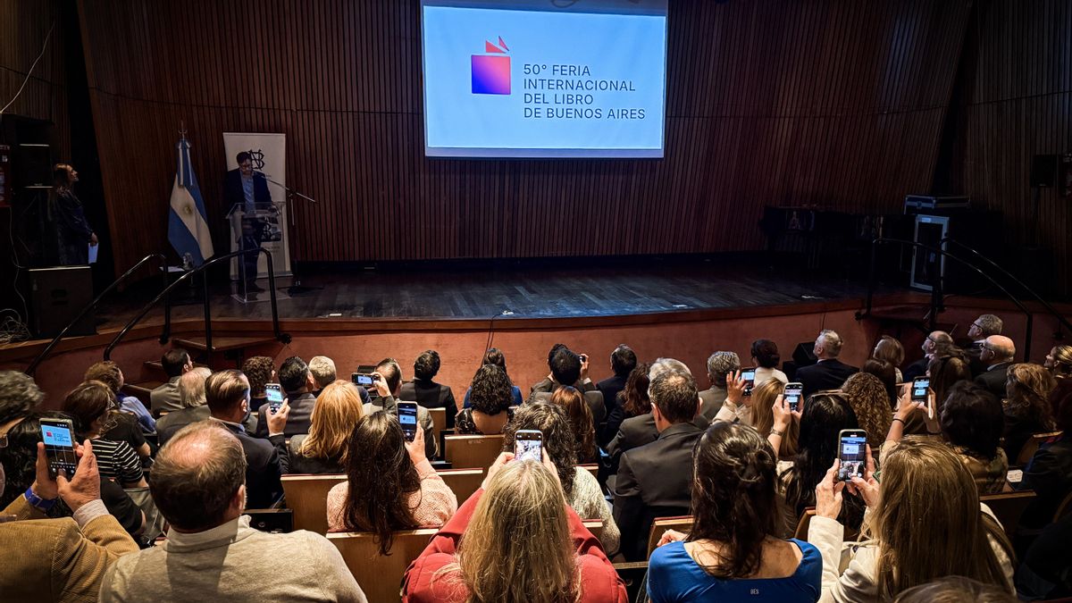 Las autoridades de la Feria del Libro de Buenos Aires anunciaron cambios en su logotipo.