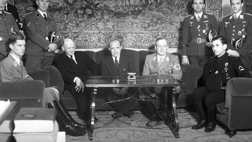 Quién era Gómez-Jordana, el ex ministro franquista cuyo retrato fue retirado por Exteriores y la Justicia pide reponer