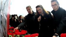 Pilar Manjón, en un homenaje a las víctimas del 11M. / Efe