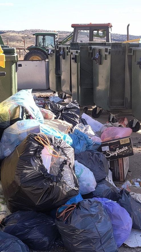 Acumulación de basuras en la comarca del Jiloca.
