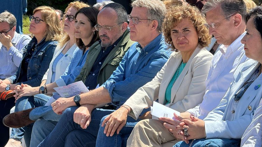 Feijóo encara la última semana de campaña en Catalunya con el único objetivo de ganar a Vox