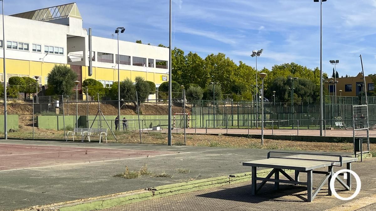 Estado de las intalaciones deportivas de Menéndez Pidal