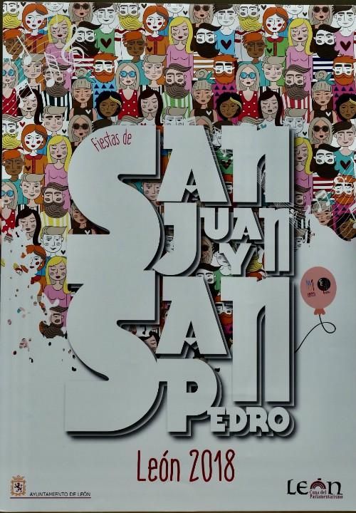 Cartel ganador fiestas San Juan y San Pedro 2018.