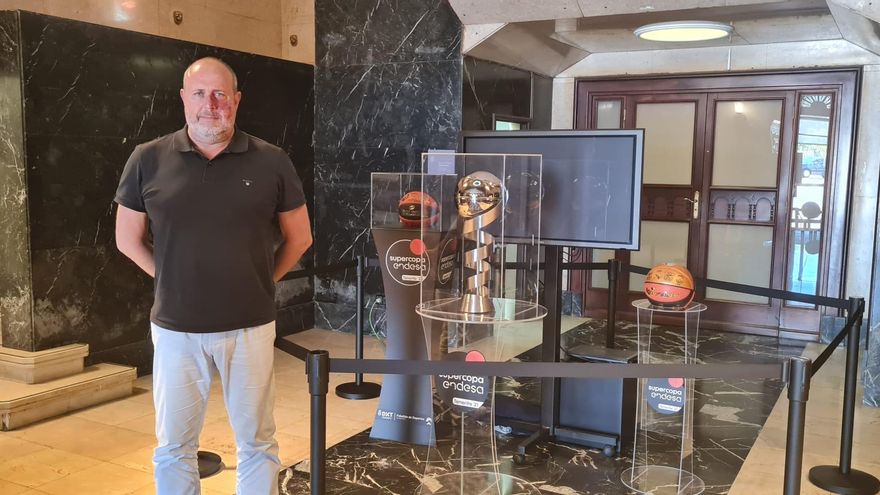 El Cabildo de Tenerife custodia el trofeo de la Supercopa ACB
