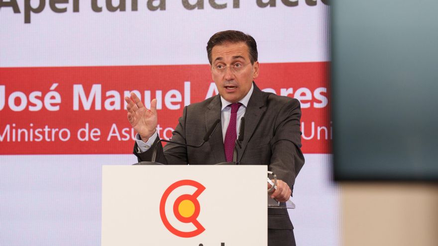 El ministro de Asuntos Exteriores, Unión Europea y Cooperación, José Manuel Albares, presenta la transformación institucional de la Agencia Española de Cooperación Internacional para el Desarrollo (AECID)