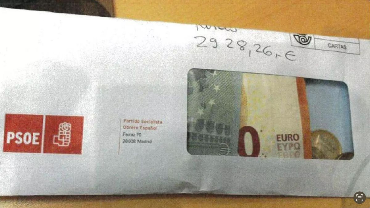 Image of an envelope with money incorporated into the UCO report.