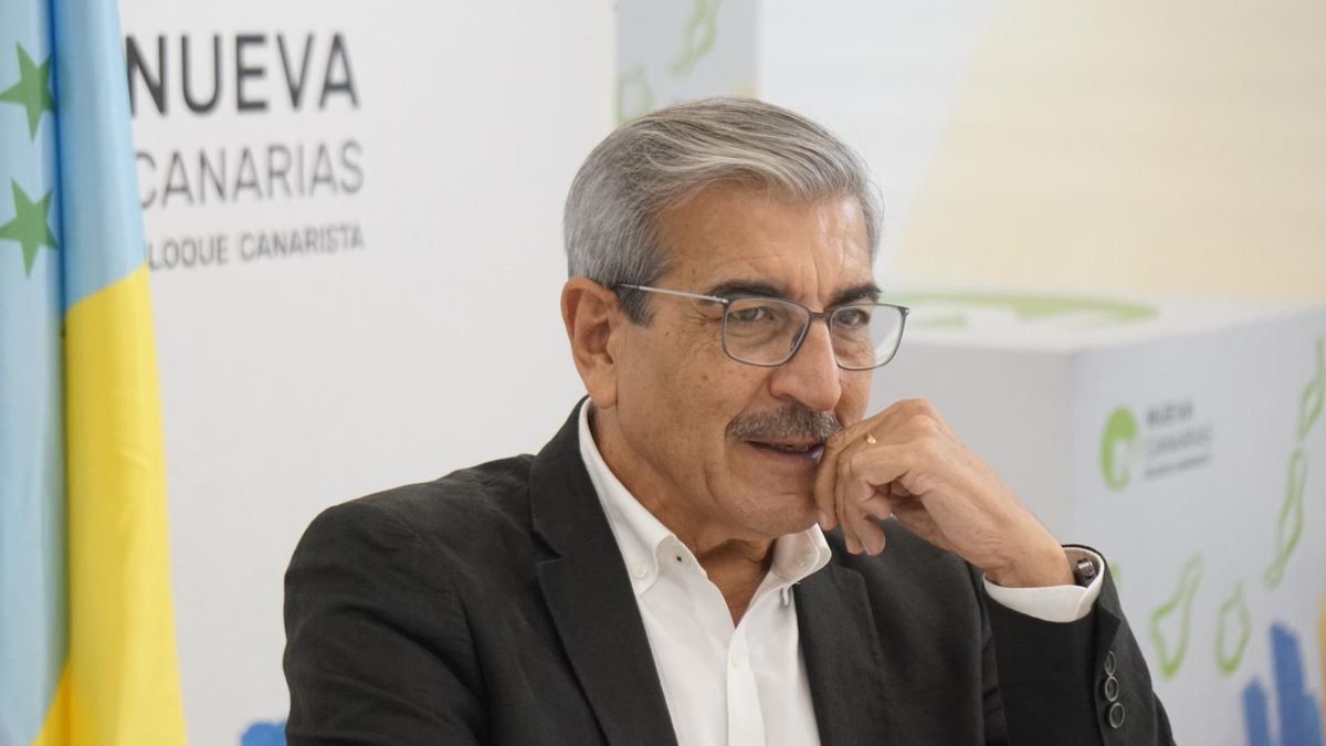 El secretario nacional de Estrategia, Programas y Formación de Nueva Canarias-Bloque Canarista (NC-bc), Román Rodríguez.