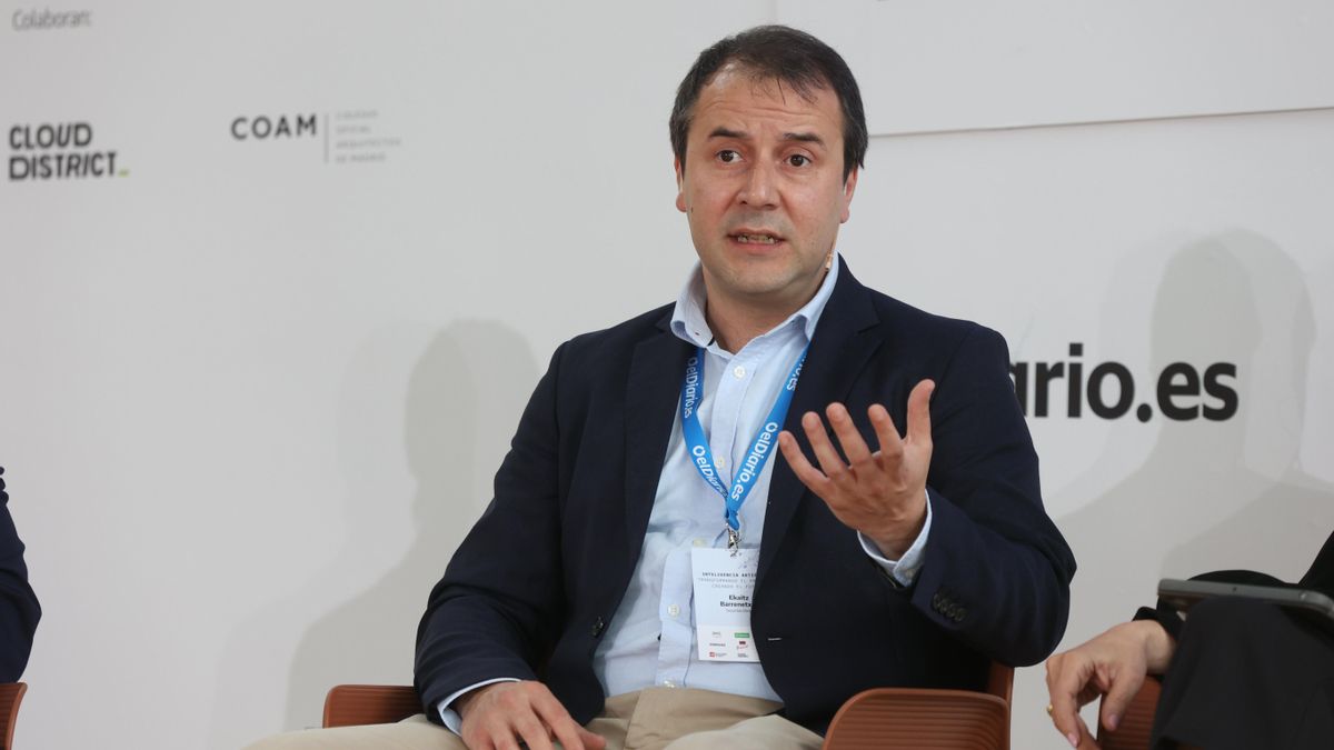 Ekaitz Barrenetxea, director de 'Customer Intelligence' de Securitas Direct, en las II Jornadas de Inteligencia Artificial de elDiario.es