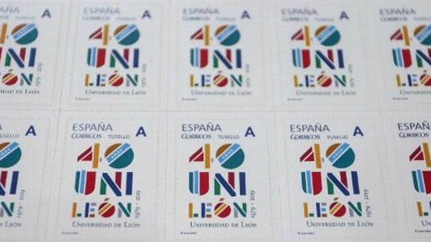 Carlos S. Campillo / ICAL Presentación del sello del 40 aniversario de la ULE