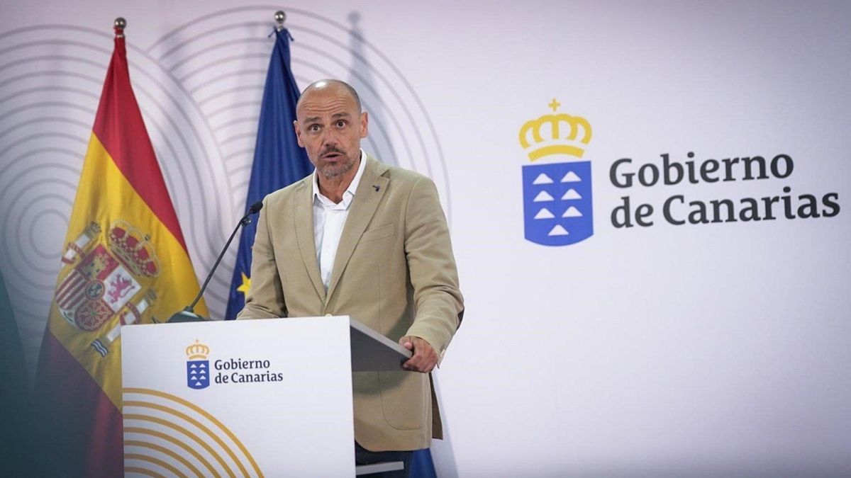 El portavoz del Gobierno de Canarias, Alfonso Cabello. Archivo. Europa Press