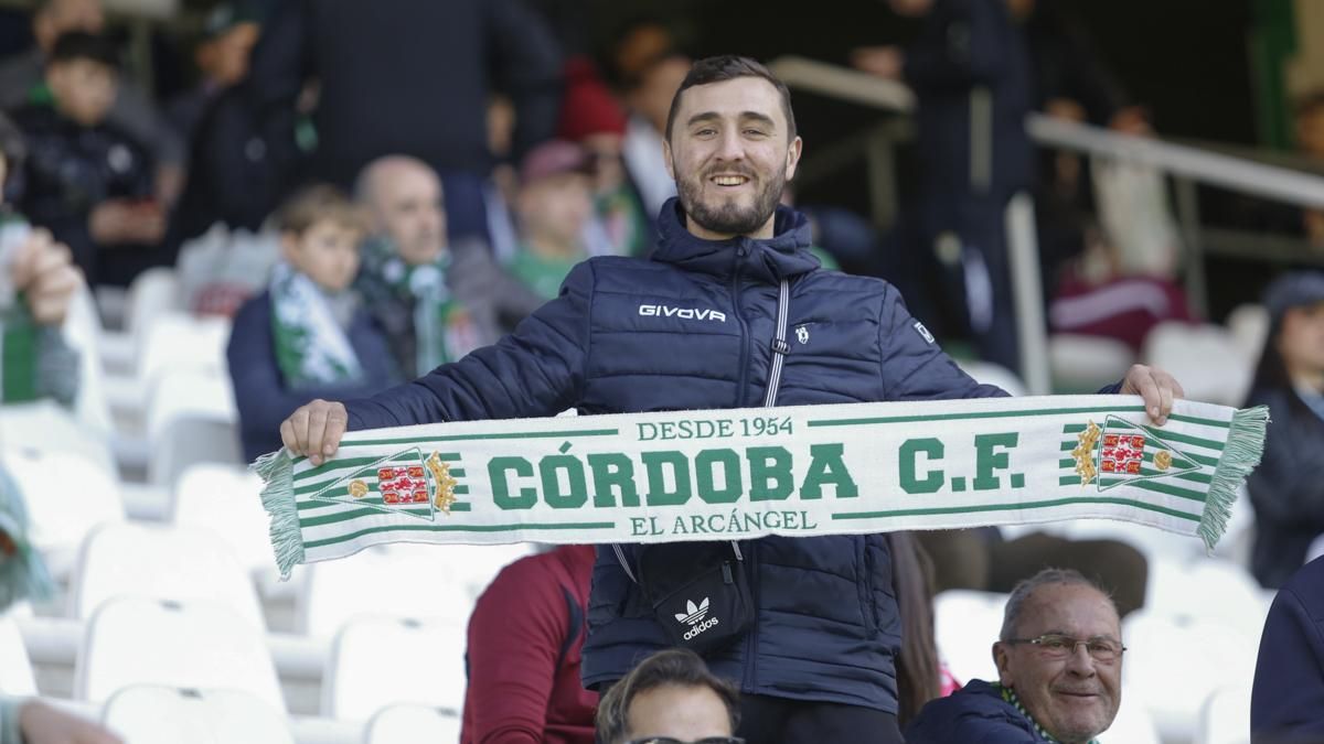 Grada Blanquiverde del Córdoba CF - CD Leganés