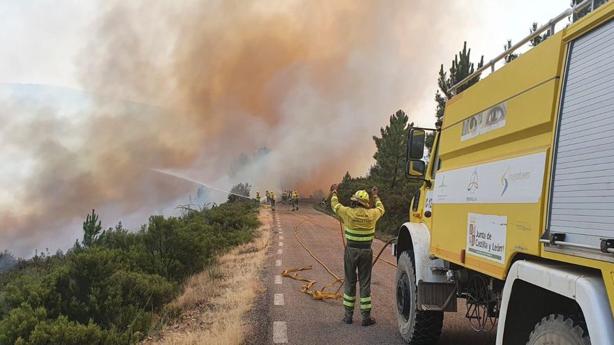 La Junta de Castilla y León desprecia las críticas por la falta de avituallamiento del operativo antiincendios