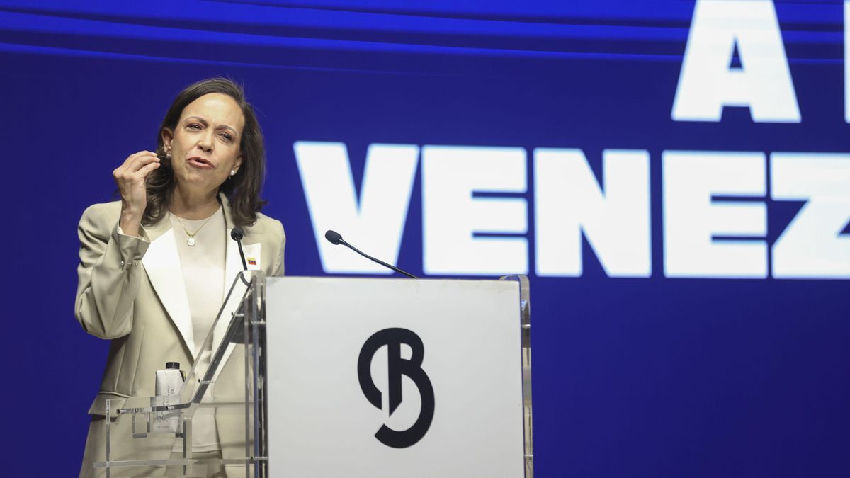 María Corina Machado asegura que la reunión progresista de Barcelona "es la demostración" por la que "no es conveniente" reunirse con Sánchez