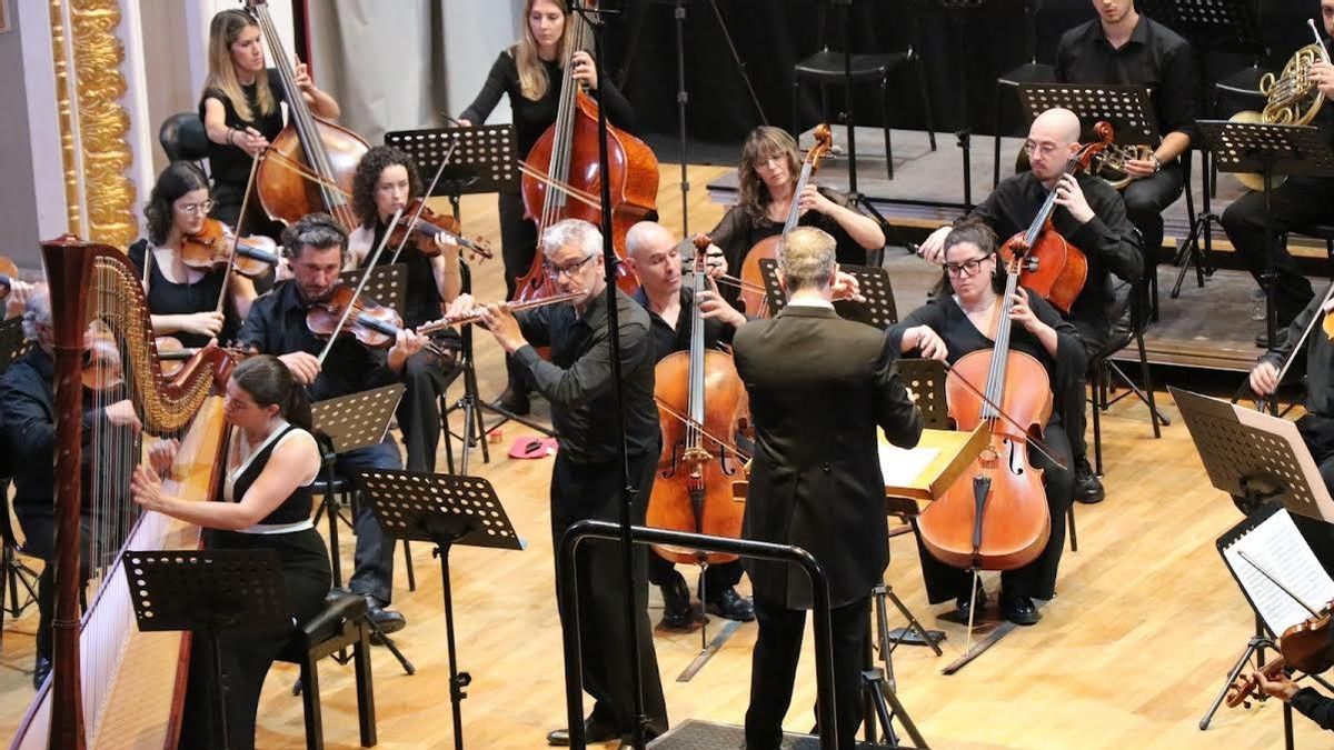 La flauta y el arpa unidas por Mozart