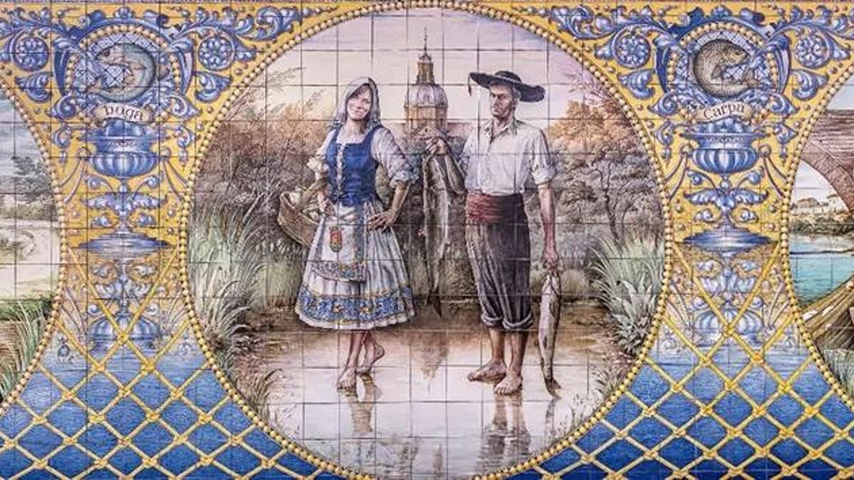 La cerámica típica de Talavera de la Reina.