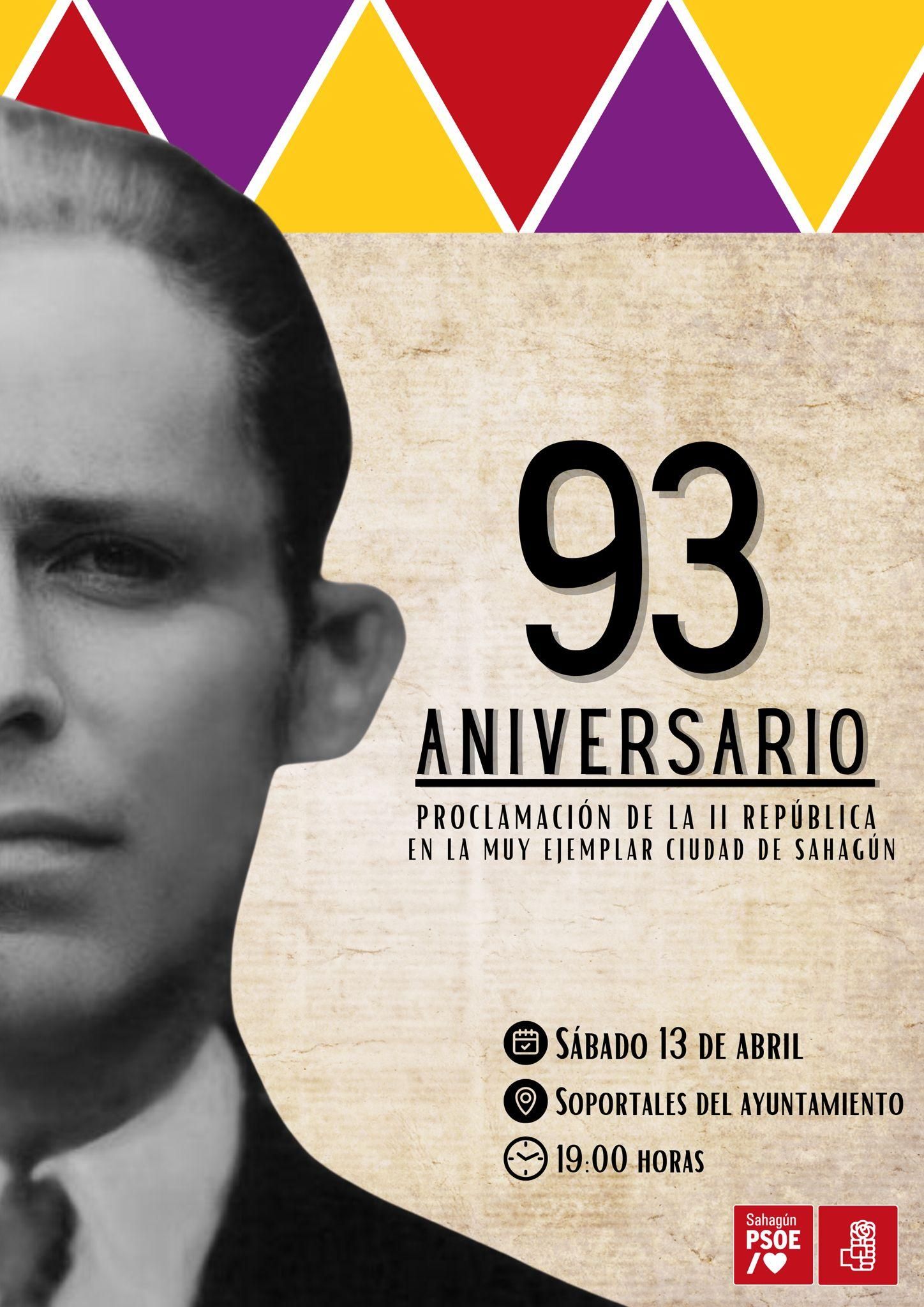 Acto del PSOE de Sahagún de homenaje a Benito Pamparacuatro